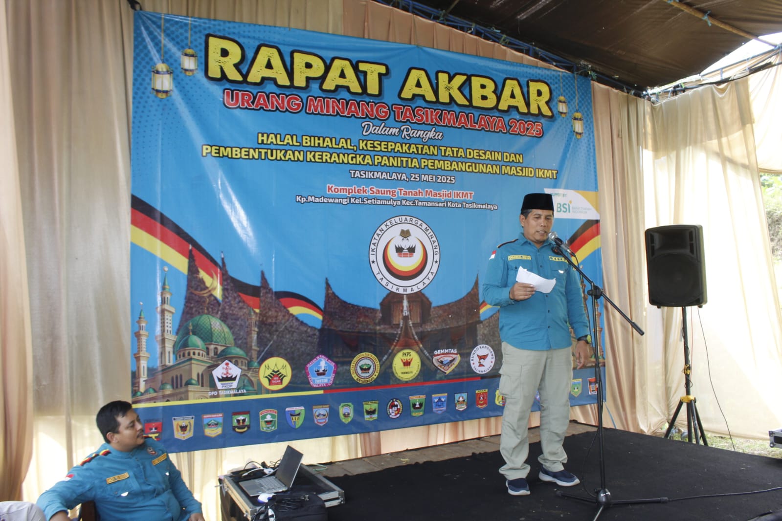 IKM Tasikmalaya Matangkan Rencana Pembangunan Masjid Lewat Musyawarah Besar